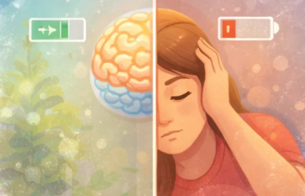 Brain Fatigue vs Emotional Fatigue — The Neuroscience Difference