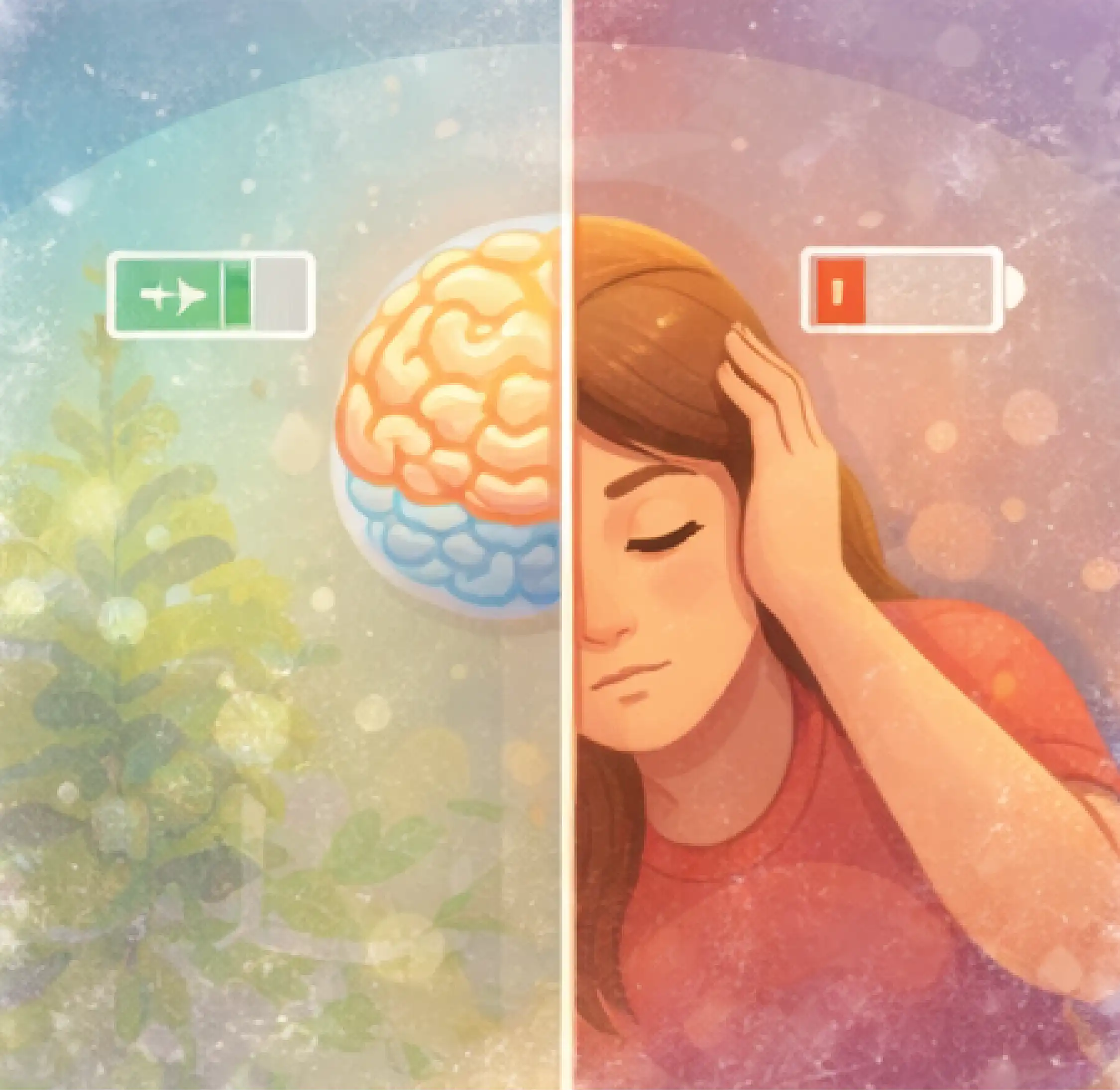 Brain Fatigue vs Emotional Fatigue — The Neuroscience Difference