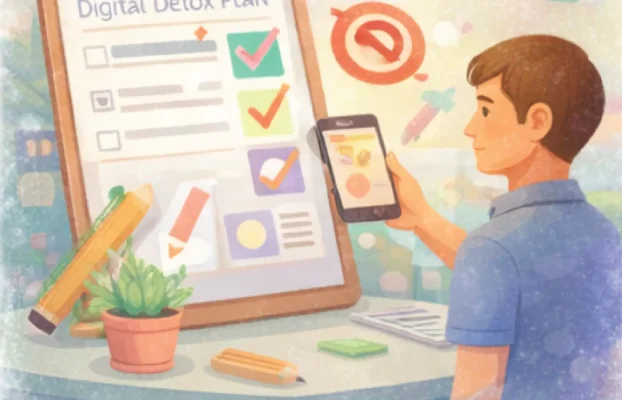 How Counsellors Build Digital Detox Plans Scientifically