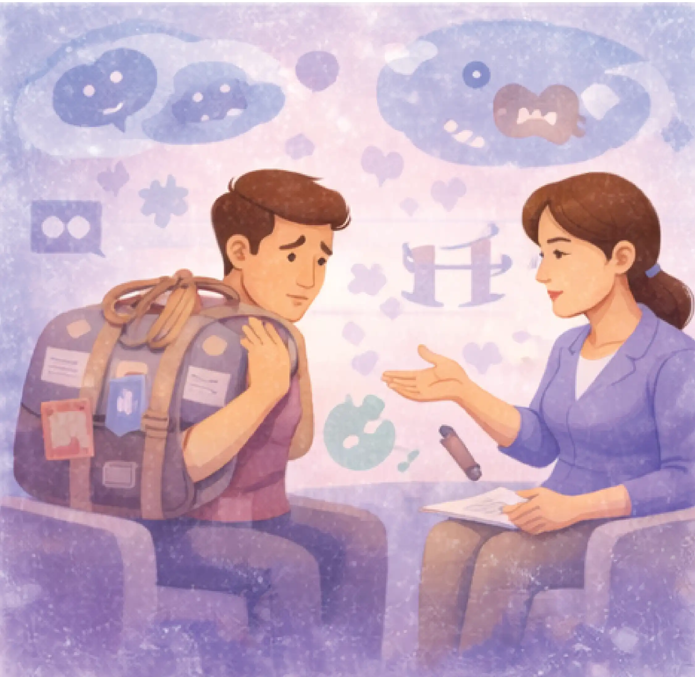 Why Emotional Baggage Follows You Everywhere — And How Therapy Unpacks It